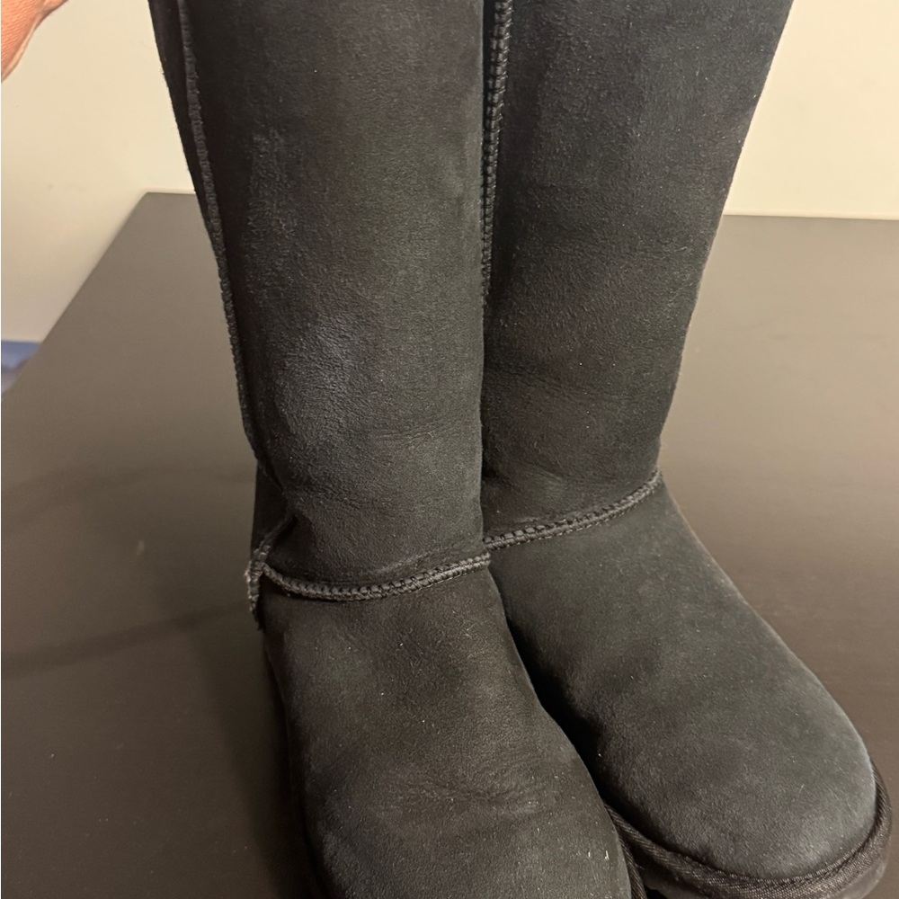 Black Suede Ugg Boots